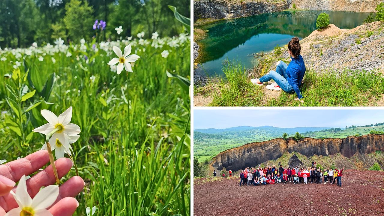 Poiana Narciselor, Lacul de Smarald și Templul Ursitelelor