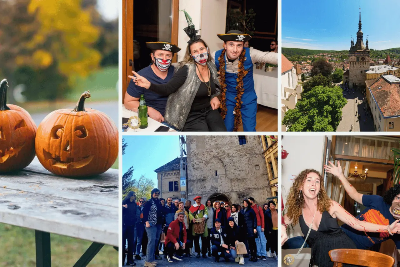 Petrecere de Halloween la Sighișoara