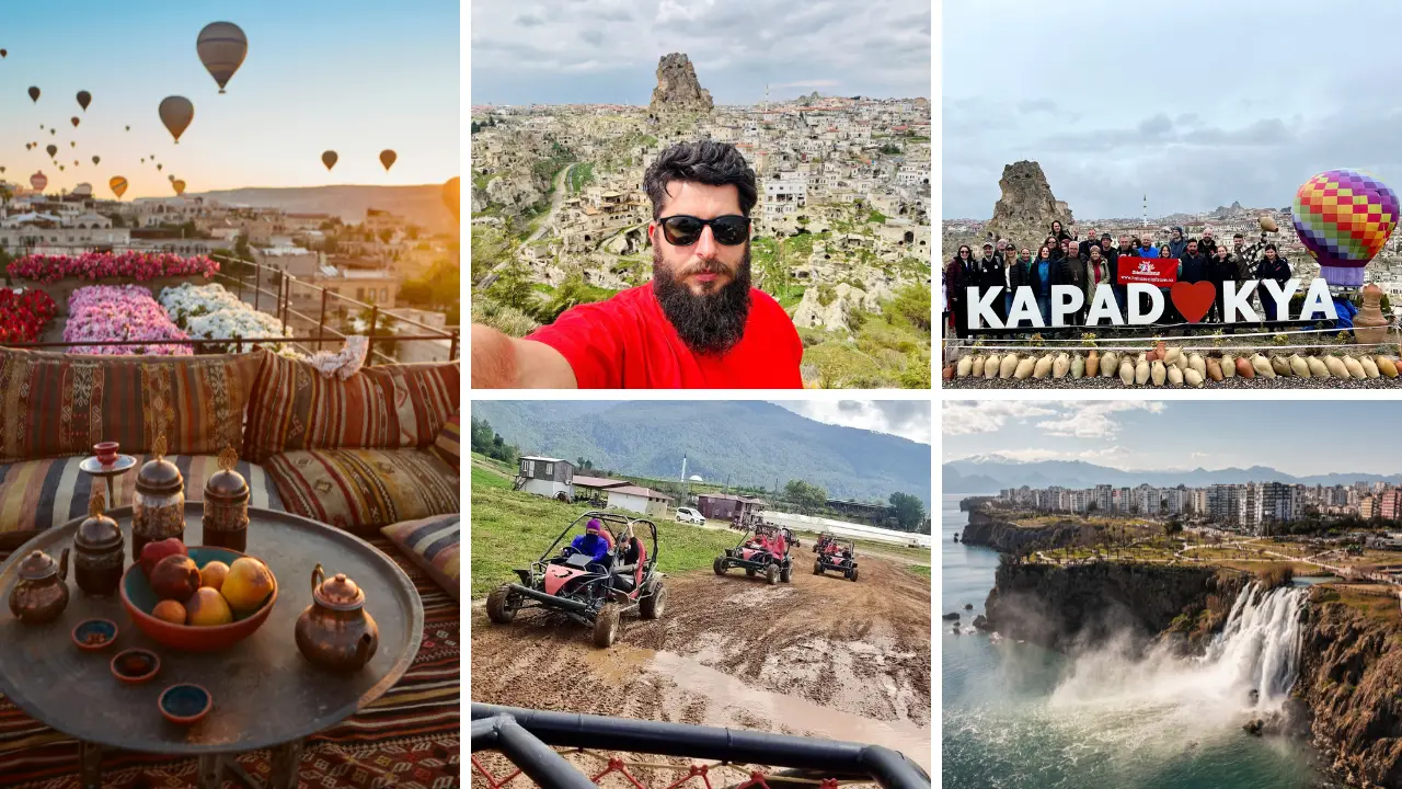 Hai să socializăm la Cappadocia și Antalya cu avionul